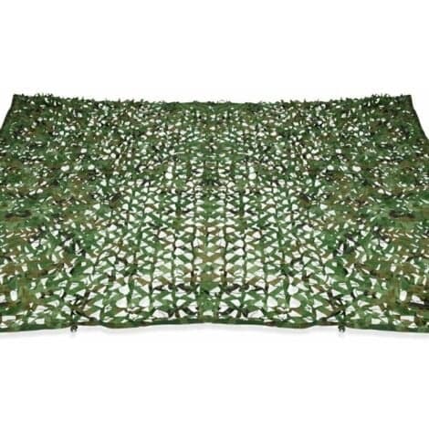 Rektangulær solsejl design skygge camouflage 3x5 M grønt espalier - DPZO.pa