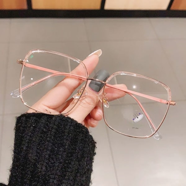 Anti-Blue Light Glasses Ylisuuret lasit ROSA Pink Pink