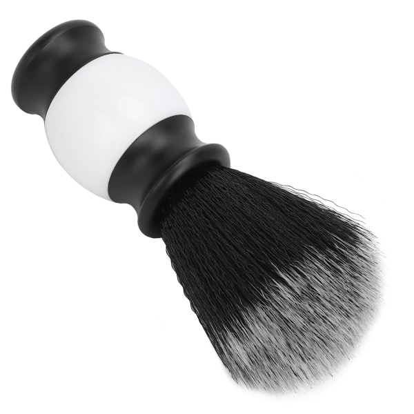 Bærbar barberkost Salong Ansiktsrengjøring Skummende skjeggbørste Skjeggstylingbørste
