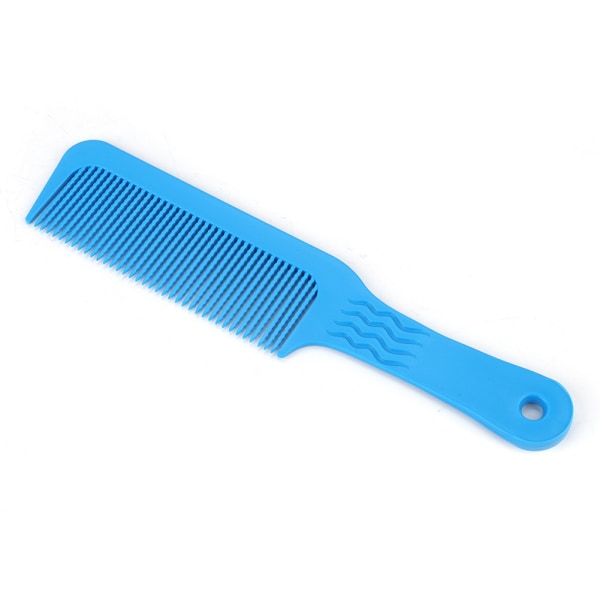 Profesjonell Salong Wave Tooth Hair Combs Frisør Styling Barber Stylist Tool Blå