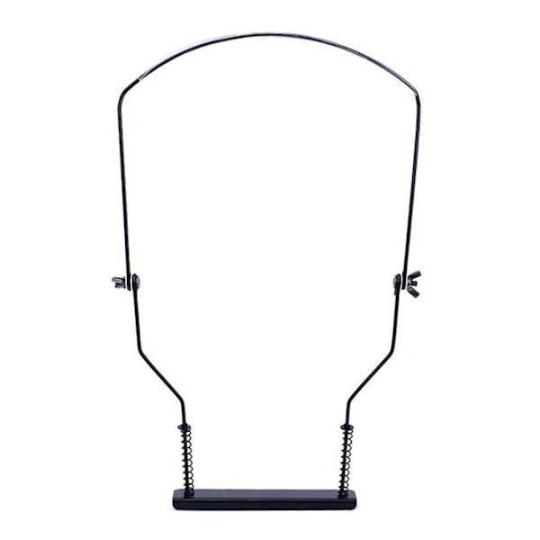 10-huls Harmonika Holder Justerbar Musik Harmonika Stativ Harpe Metal Stativ
