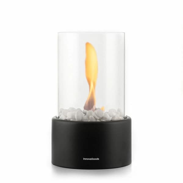 Bioethanolpejs - Jern og Glas - Ø 16 cm