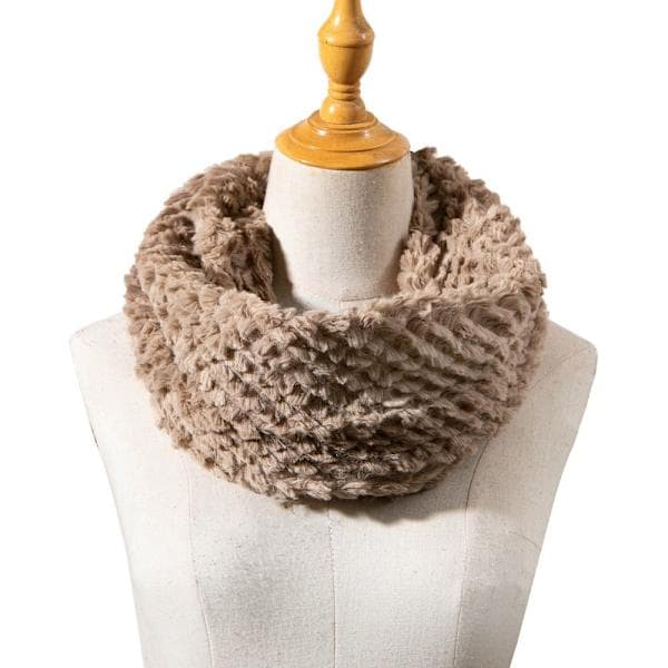 Vinter Skjerf Cowl Neck SVART svart
