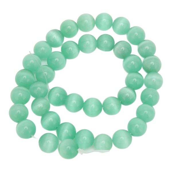10 mm smykker DIY rund perle Udsøgt Elegant Natursten Perle til Armbånd Halskæde Fremstilling Grøn Blå