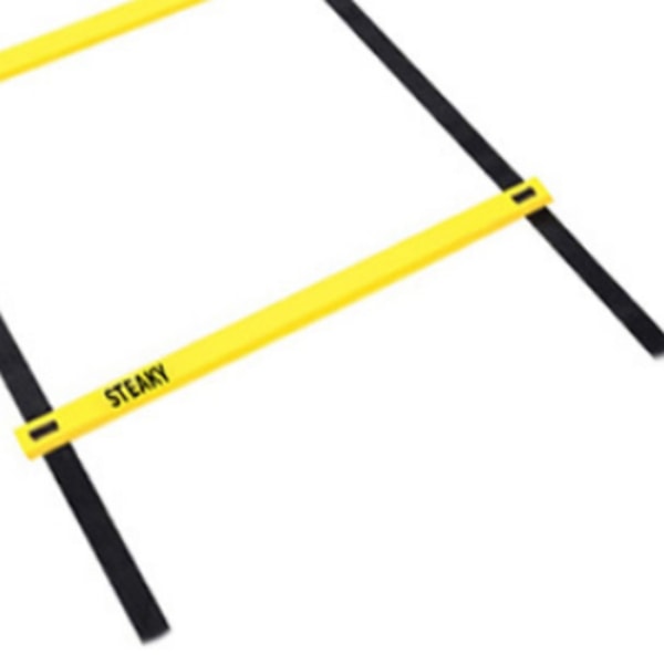 Agility Ladder 12 trinns 20 fots hastighet treningsstige utstyrssett med 10 disker bæreveske for fotballsport