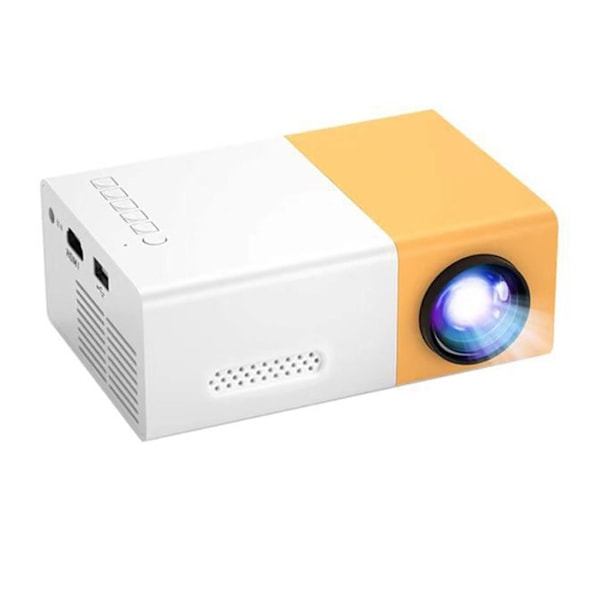 Minip投影機，LED 手機影片投影機 Full HD 家庭影院，戶外使用 - WELLNGS