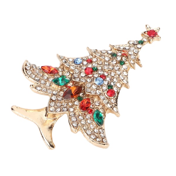 Christmas Style Fashionabla legering Elegant Strass dekoration Pin Brosch Smycken