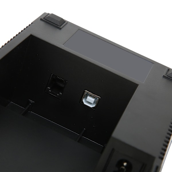 Etiketskriver 90mm/s Hurtig Udskrivningshastighed Høj Opløsning Pladsbesparende Design Termisk Printer 100V til 240V UK-stik