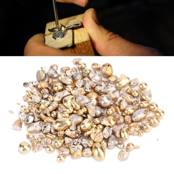 20 g H-449 smykker guldreparationsperler til håndlavede modelleringsværktøjer til smykkebehandling