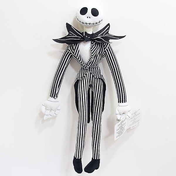 50cm Painajainen Ennen Joulua Jack Skellington Pehmolelu Nuket Luuranko Jake Pehmolelu Nukke Lapsille Lapsille Lahjat