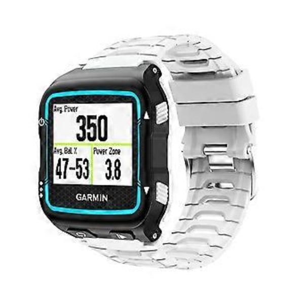 Ensfarvet silikone udskiftningsurrem til Garmin Forerunner 920XT
