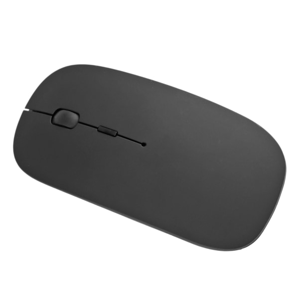 Trådløs mus Bluetooth 5.0 Stillegående Oppladbar Stabil Bærbar Trådløs Datamus Svart