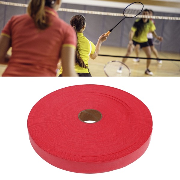 Racket Grip Tape Badminton Tennis Grips Svetteabsorberende Non Slip Fiskestang Wrap Håndtak Erme Rød