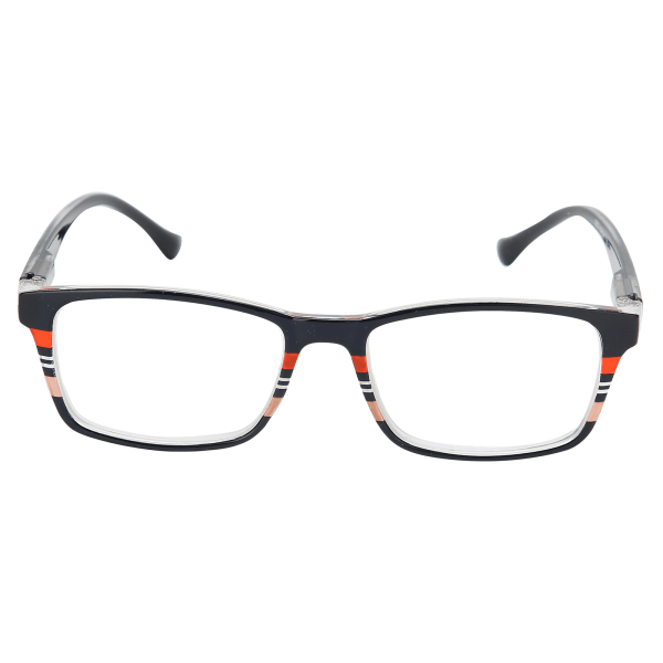 Unisex lesebriller for eldre høyoppløsningsbriller Briller med oppbevaringsboks (+275 )