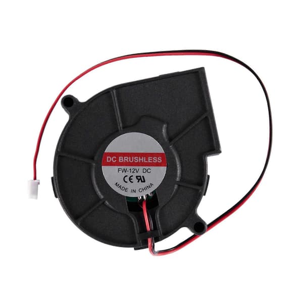 3 stk. 75 mm x 30 mm DC 12V 0,36A 2-benet computer PC blæser køleventilator.pa