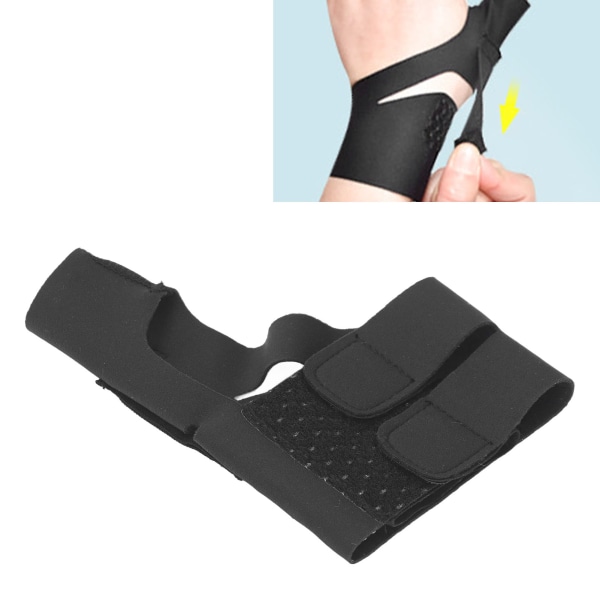 Elastisk Tommelfingerstøtte Bøjleforing Kompressionsærmebeskytter til lindring af ubehag Arthritis Senebetændelse Forstuvninger venstre hånd M (til håndled 16,5-20 cm)