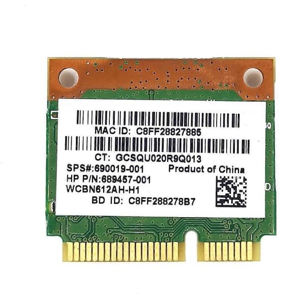 AR9565 WiFi Kort QCWB335 Mini PCIE Bluetooth 4.0 150Mbps 2.4G til XP Win7 Win8 Linux System.pa