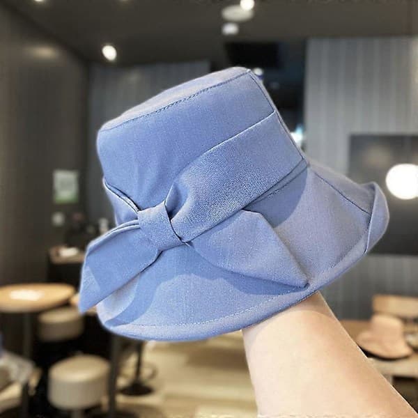 Solhatte dame bred skygge sommer dame bucket solhat havearbejde vandrehat（PA）
