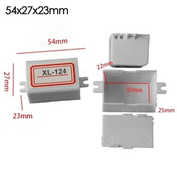 Elektronisk prosjektboks Vanntett deksel Prosjekt 54X27X23MM 54x27x23mm 54x27x23mm