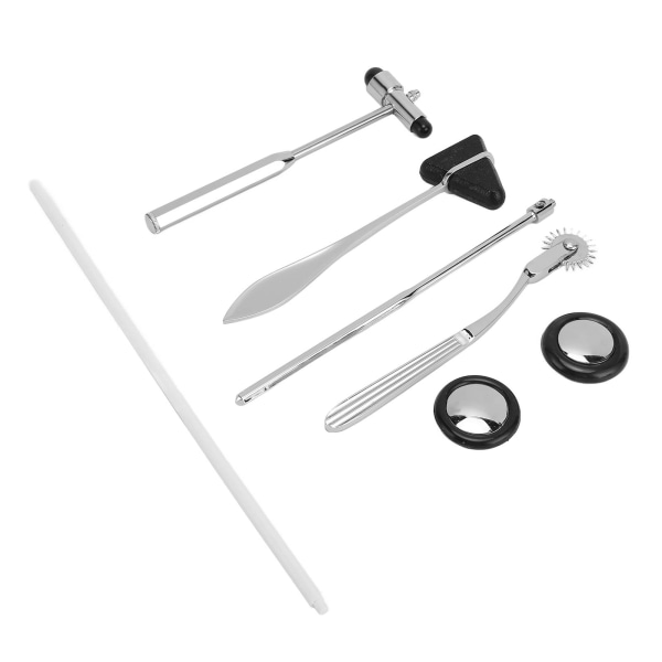 5 stk Hospital Percussion Hammer Sæt Robust skridsikker rustfrit stål Stetoskop Hammer Kit