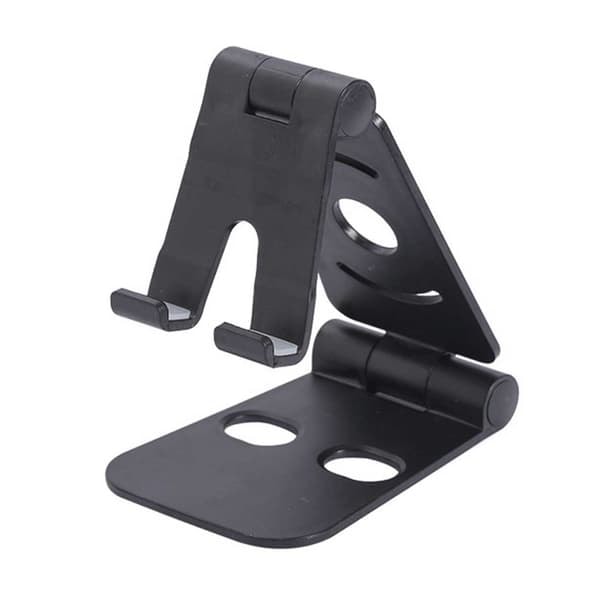 Foldbart Mobilholder – Holder til Mobil, iPad, Tablet Sort—pa
