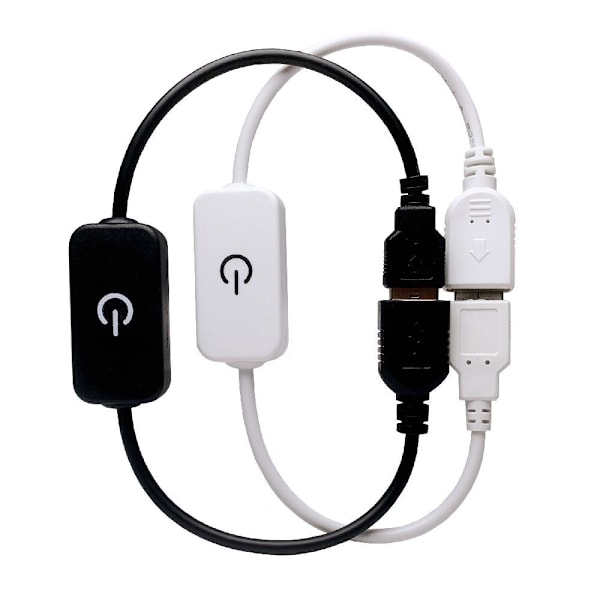 LED Dimmer Switch Manuel Knaptouch SORT