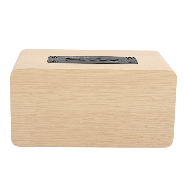 Wireless Wooden Bluetooth Speaker, Desktop Music Player for Computer and Mobile Phone
