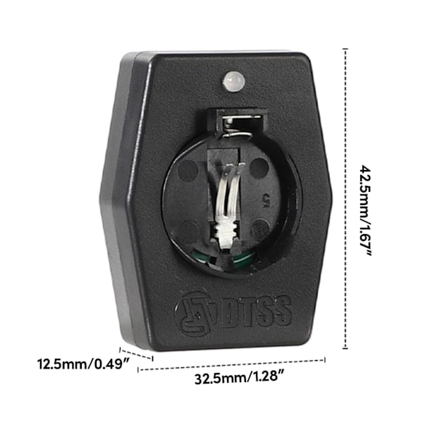 Genopladelige knapcellebatterier med Type C batterioplader Opladningsadapter til LIR2032, 2025 og 2016 batterier Oplader og LIR2032