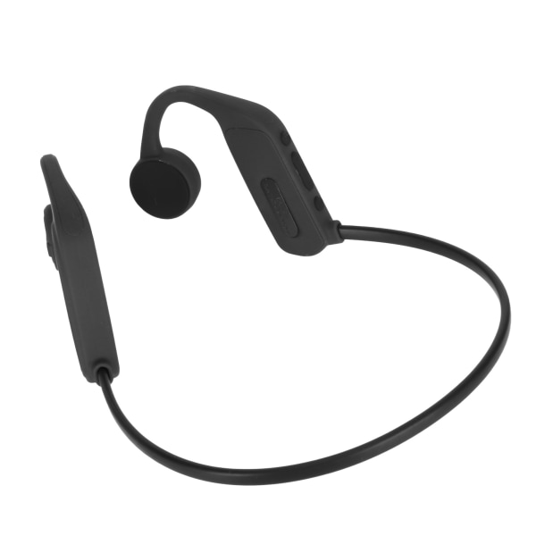 Bone Conduction Hörlurar Bluetooth5.0 Trådlösa hörlurar IP68 Vattentät Open Ear Headset för löpning Cykling Svart