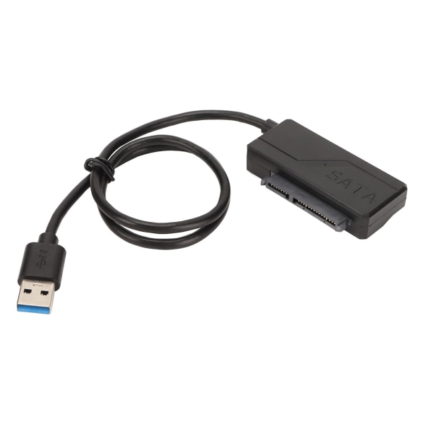 USB 3.0 - SATA-sovitinkaapeli 12V 2A Plug and Play -pikasiirto SATA-kiintolevyn muunninkaapeli 2,5 3,5 tuuman HDD SSD:lle
