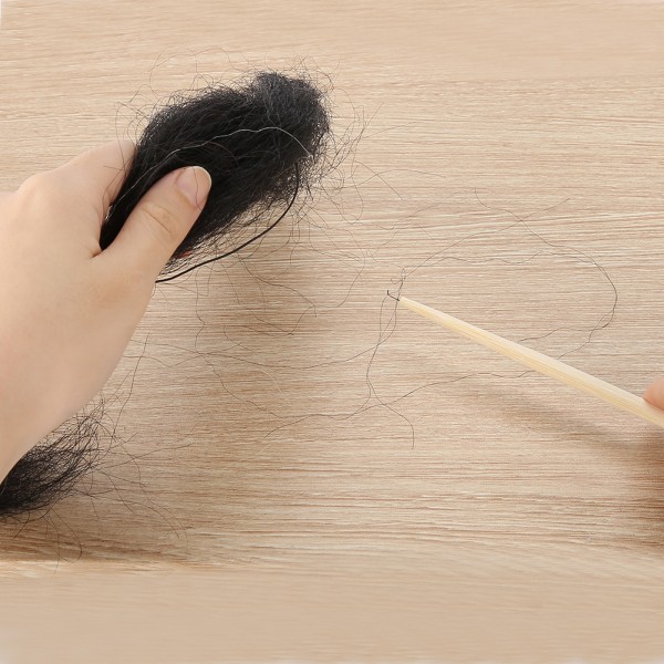 Hooking hår ventilerende nål med tre håndtak blonder parykk falske skjegg Making Reparasjon veving M