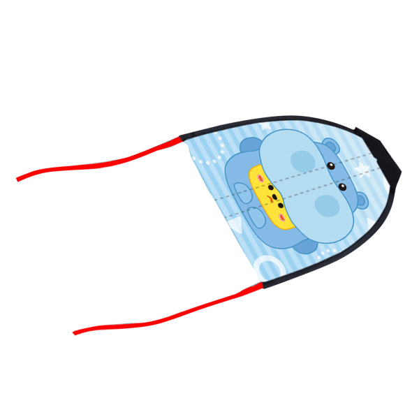 Katapult drage børnegummibånd Elastisk glidende lille drage udendørs sportslegetøj drage flodhest
