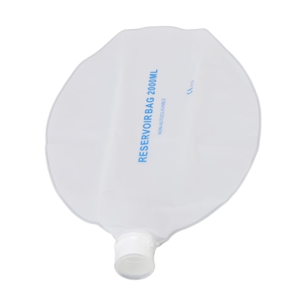 Emergency Breathing Bag Food Grade PP Sammenleggbar Luktfri Resuscitator Tilbehør Luftoppbevaringspose for respirator 2000ml