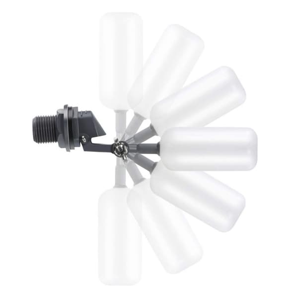 2 stk. Flyderkugleventil Vandtank Filter Tank Luftfugter