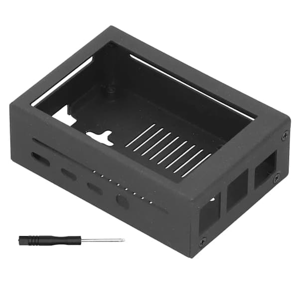 Pölytiivis rautasuojakotelo Raspberry Pi:lle, elektroniikkatarvikkeet