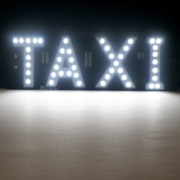 LED Taxilys Bilsignallampe BLÅ BLÅ blå