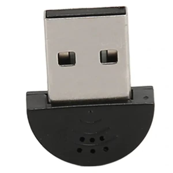 Professional USB 2.0 Mini Microphone Plug Play Noise Reduction 360 Degree Omnidirectional Portable