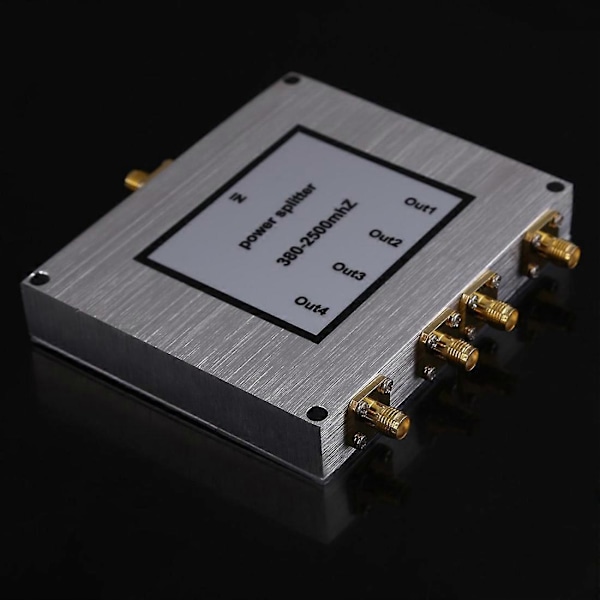 4-vejs SMA Strømdeler 380Mhz-2500MHz, SMA Hun Strømdeler Signal Kabel Splitter Hun Divid.pa