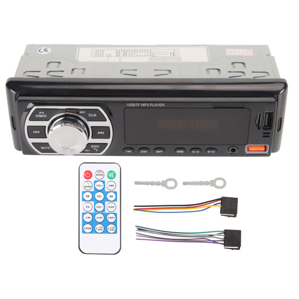 Bilradio LCD-skærm Bluetooth Enkelt DIN Stereo MP3-afspiller APP Positionering Understøttet U Disk Multimedieafspiller