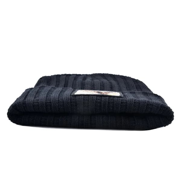 Djur Broderi Platt Stickad Mössa Vinter Unisex Utomhus Vargar