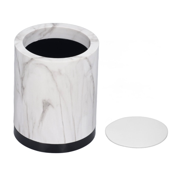 Marmor mønster penholder Smuk marmor mønster anti-slip ABS makeup pensel penneholder brevpapir opbevaring pen kop