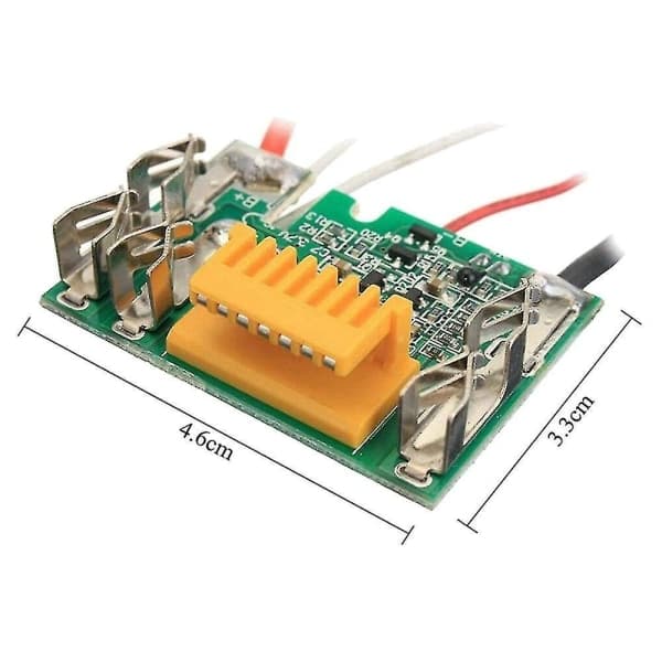 2st PCB-kretsmodulkortdelar 18V batterichip PCB-kortbyte för Makita Bl1830 Bl1840 Bl1850 Lxt400