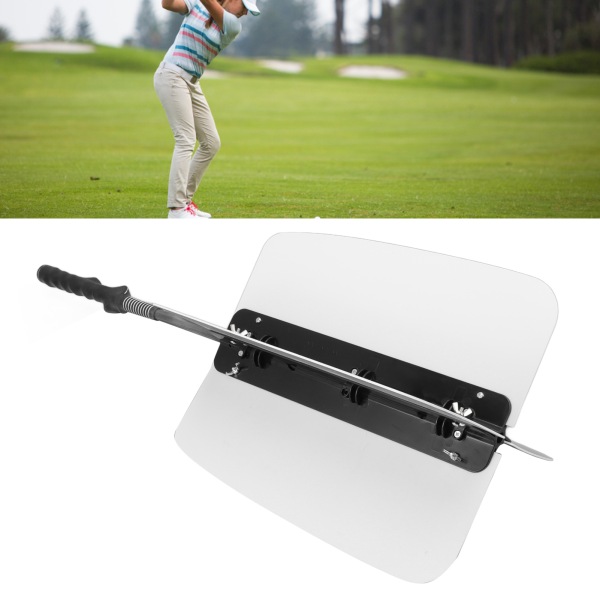 Golf Power Resistance Trainer V-formade fläktblad Golfswingträningshjälp med halkfritt grepp för golfträning Vit