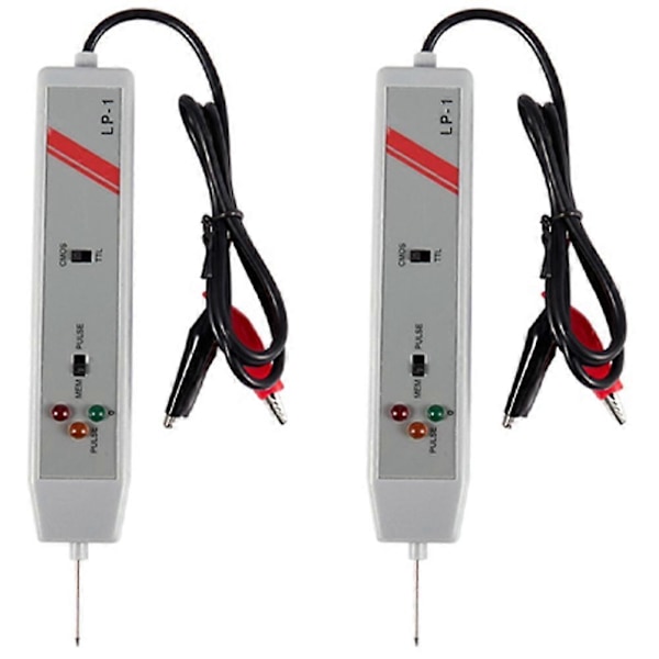 2X Logikprobe Højfrekvensrespons DTL TTL CMOS Pulshukommelse Logiktester LP-1.pa