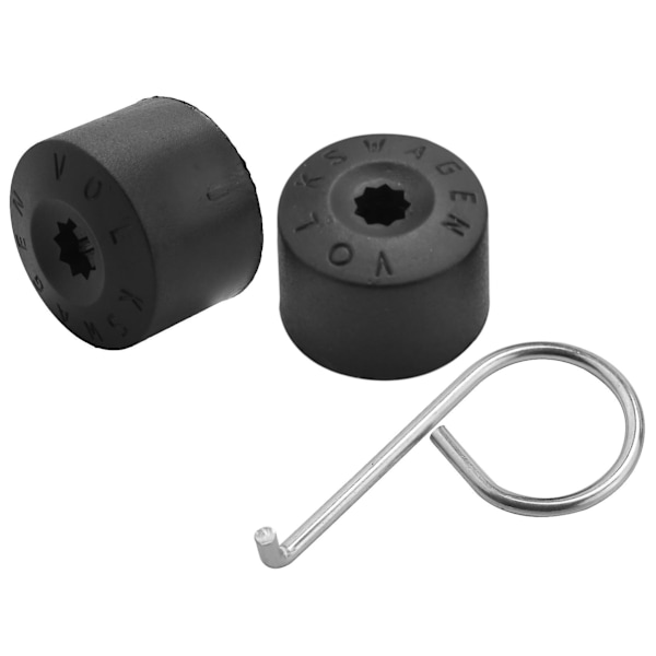 20 Hjulmutterbultkåpor 17mm För Golf Mk4