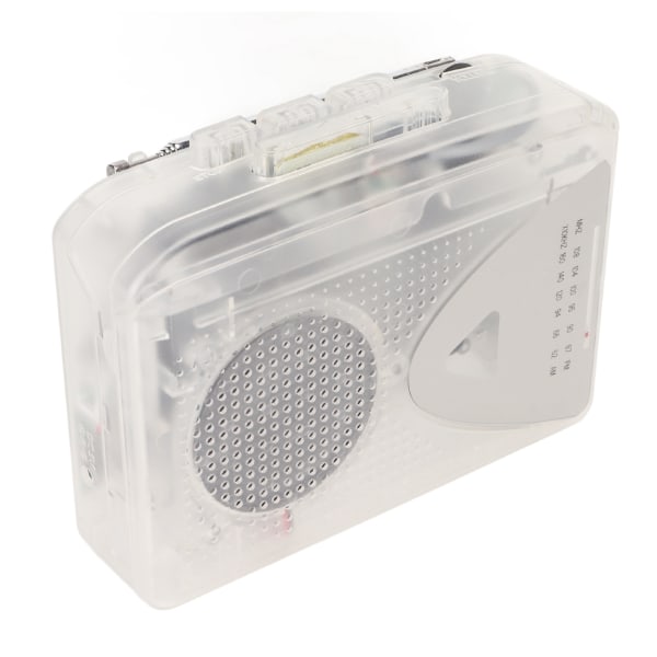 Bærbar kassettspiller FM AM Radio Stereokassett MP3-båndspiller med 3,5 mm jack og høyttaler for daglig