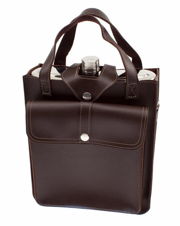 Fickplunta med skinnetui 1,36 liter