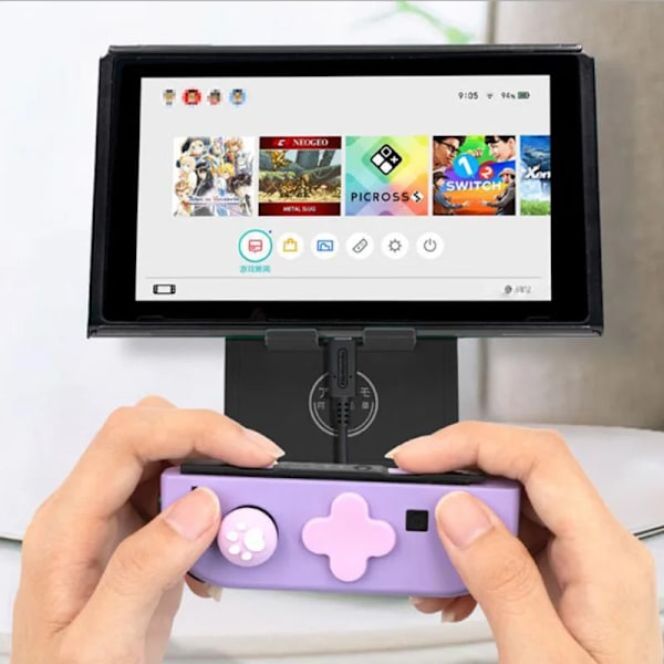 D-pad Flytt Riktningsknapp Kryss ABXY X Knapp Klistremerke Joystick Tommelpinnegrep Deksel for Nintendo Switch Joy-con Hud Etui