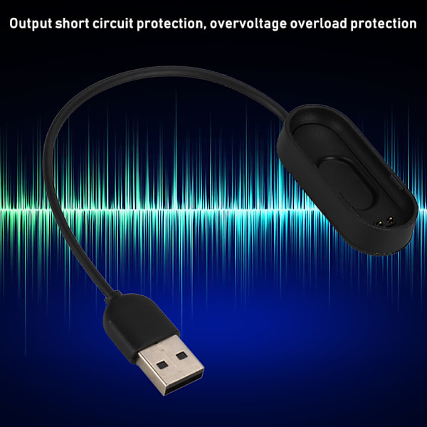 2 stk USB-oplader til Xiaomi Band 4 Armbånd Opladerkabel Tilbehør