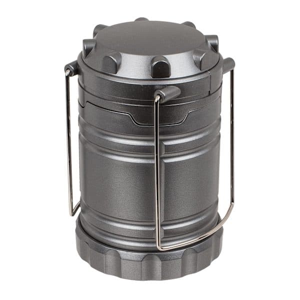 Campinglampe Lanterne / Teltlampe - Lampe til camping grå